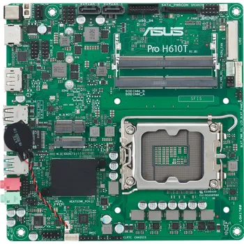 Základní deska ASUS PRO H610T-CSM Intel H610 LGA 1700 Mini ITX