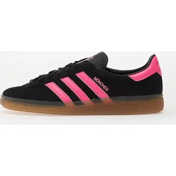 Dámská obuv Tenisky adidas Muenchen W Core Black/ Lucid Pink/ Gum5 EUR 39 1/3