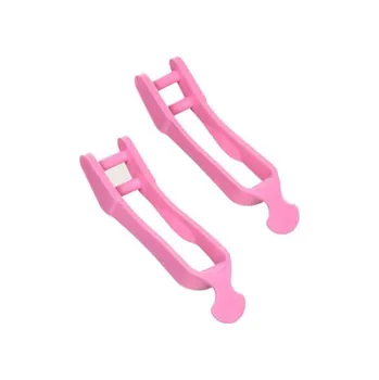 Náhradní gumy (2 ks) na chrániče nožů Rollergard - růžové, Sada 2 ks