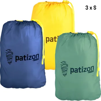 kompresní obal Patizon Stuff Sack Bundle 3x S