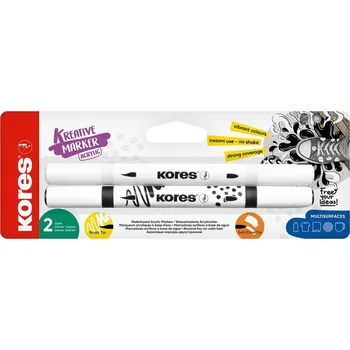 KORES akrylové fixy Kreative, 2ks