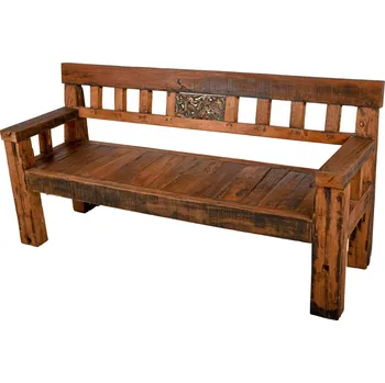 Zahradní lavice Garden Pleasure zahradní lavice Sumba 940235 hnědé dřevo 180,0 cm | 940235