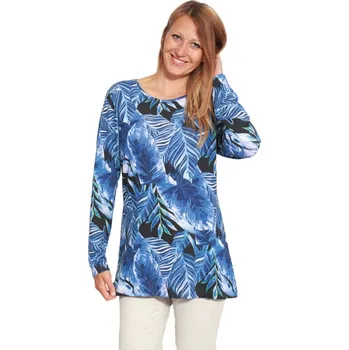 Pánské tričko Tričko dlouhý rukáv BENEDA tmavá modrá M