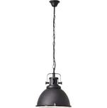 Brilliant - Lustr na řetězu JESPER GLAS 1xE27/60W/230V černá