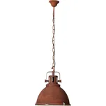 Brilliant - Lustr na řetězu JESPER GLAS 1xE27/60W/230V měděná