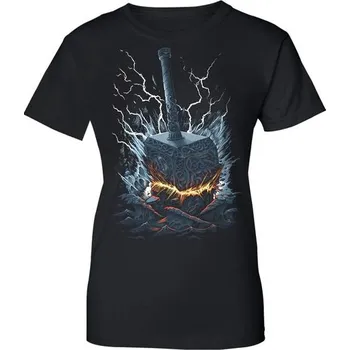 Dámské tričko Naav Thorovo kladivo, dámské tričko barevné