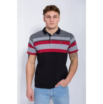 Pánská košile Polokošile krátký rukáv HOLUB NV černá 4XL