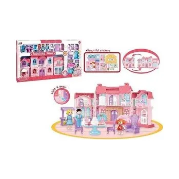 Panenka Domek dla lalek z figurkami i meblami światło (pl, 2000, ADAR)