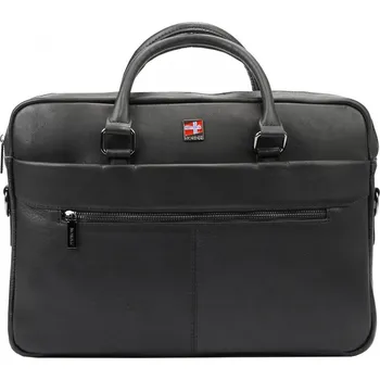 Giorgio Pánská kožená taška přes rameno Nelson černá