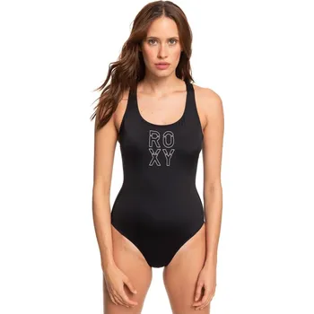 Dámské oblečení ROXY plavky - Fitness Bsc One Piece Anthracite (KVJ0) velikost: S