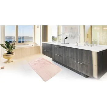 Koupelnová předložka Koupelnová předložka RABBIT NEW Pink BARVA: Růžová, ROZMĚR: 40x50 cm