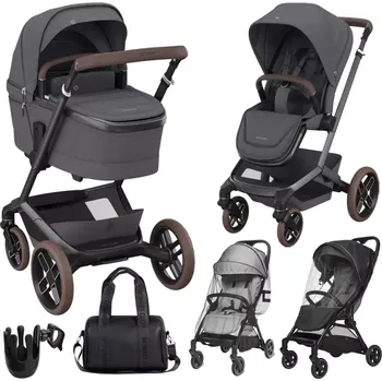 CDATA[Podrobnosti o produktu Výhodný set kočárku Maxi Cosi Oxford plus základna FamilyFix 360 ZDARMA obsahuje: sportovní…
v 4 obchodech
![Kočárek Maxi Cosi set Fame 2v1 včetně příslušenství 2025 Twillic Graphite