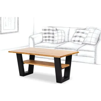 Konferenční stolek Wooded Konferenční stolek Austin z masivu DUB