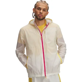 Pánská casual bunda Pánská sportovní bunda Under Armour TRAIL RUN JACKET hnědá 1383243-279 - L | UK 13 | US 14