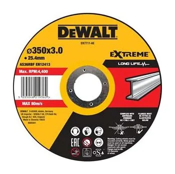 Řezný kotouč DeWALT DX7711-AE Řezný kotouč 350 x 3 x 25,4 mm Typ 41v kov