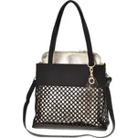 Kabelka Laura Biaggi F312 černá / zlatá