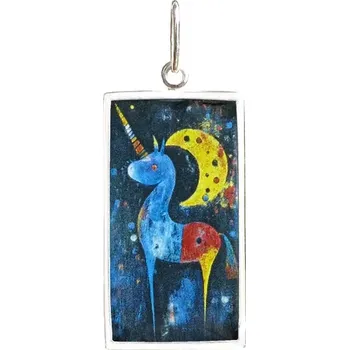 Přívěsek Jednorožec 2 Miniartion stříbro