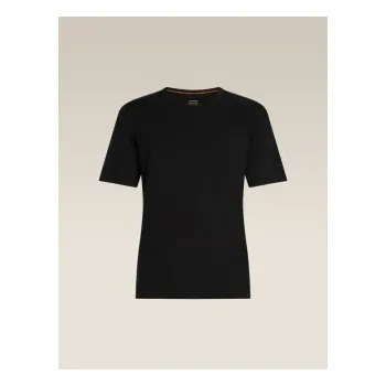 Pánská móda Icebreaker Mens 200 Oasis SS Crewe, Black