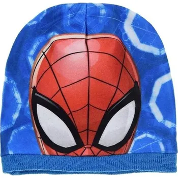 Čepice Spiderman - zimní čepice 4068 modrý lem