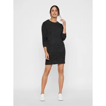 Dámské šaty Vero Moda Úpletové šaty 10215523 Černá Relaxed Fit M