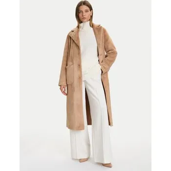 Dámské oblečení Rinascimento Kabát pro přechodné období CFC0122205003 Béžová Regular Fit XS