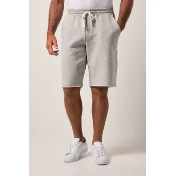 Pánské kraťasy JP1880, Plus size Teplákové bermudy JP1880, Relax střih, do 8XL pro plnoštíhlé nadměrná velikost, 840240123-1907, šedý, 8XL, Plus size oblečení, Oblečení pro vysoké muže, Nadměrné velikosti, Oblečení pro plnoštíhlé.