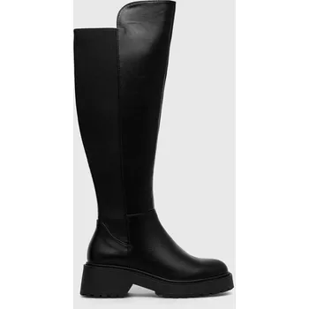 Dámské kozačky Kozačky Steve Madden Callback dámské, černá barva, na platformě, SM11002218 SM11002218.001 99X, EUR 40