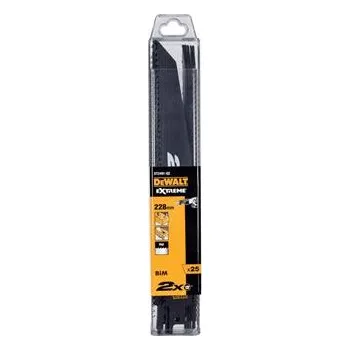 DeWALT DT2491 25 balení 228mm pilových plátků pro pily EXTREME, ocasky