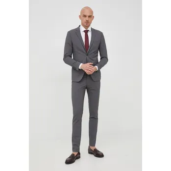 Pánský oblek Oblek Lindbergh 30.61040.GREY.MIX šedá 90X, vel. 48