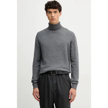 Dámské oblečení Svetr s příměsí vlny Karl Lagerfeld 554305.655024 šedá 90X, vel. XL