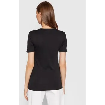 Pánská móda United Colors Of Benetton T-Shirt 3GA2E16A0 Černá Regular Fit M