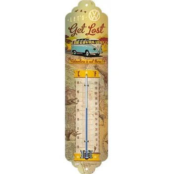 Domácí teploměr Postershop Teploměr - VW Let's Get Lost