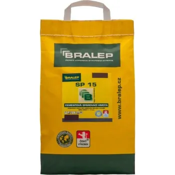Spárovací hmota Spárovací hmota Bralep SP 15 šedá 25 kg