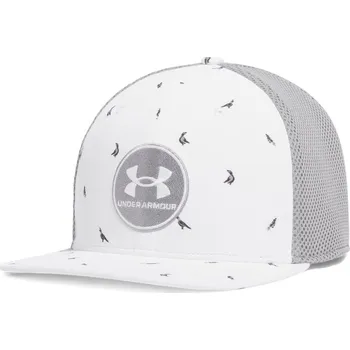 Kšiltovka Pánská kšiltovka Under Armour Under Armour ISO-CHILL DRIVE LOW STR bílá 1389887-100 - L/XL | UK 7,5 | US 10