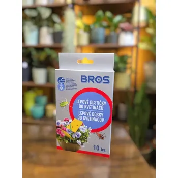 Bros - lepové desky do květináčů 10 ks
