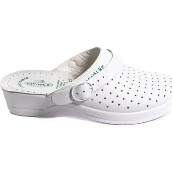 Dámské pantofle Dámské zdravotní kožené pantofle s páskem 38