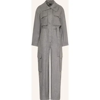 Dámský overall Boss Dámský Overal Daspira, šedá, 40