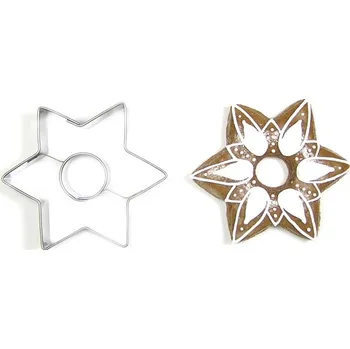 Vykrajovátko Hvězdička velká střed 60x53 mm - Kovovýroba Petr Jandejsek