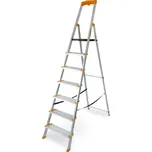 Drabest Jednostranný hliníkový žebřík - MAX-7 150 KG