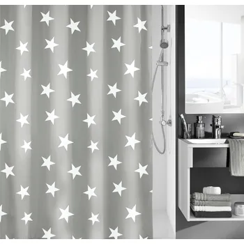 Sprchový závěs Kleine Wolke koupelnový závěs Nova 180x200cm - Platinum