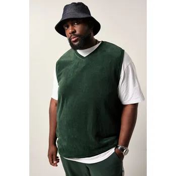 Pánský svetr STHUGE, Plus size Svetr bez rukávů STHUGE, nicki, výstřih do V, do 8XL pro plnoštíhlé nadměrná velikost, 842345450-1907, tyrkysový, 8XL, Plus size oblečení, Oblečení pro vysoké muže, Nadměrné velikosti, Oblečení pro plnoštíhlé.