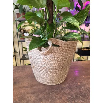 Přírodní obal světlý pletený Zuzana