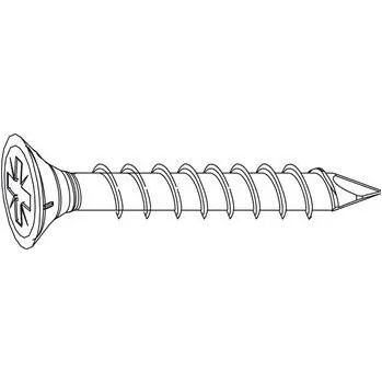 Spojovací materiál MACO RUSTICO vrut se zápustnou hlavou 4,5 x 30 mm, nerez černý (12473) (100 ks)
