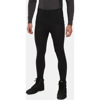 Pánské termo spodky Pánské funkční Merino termo kalhoty Kilpi MAVORA BOTTOM-M UM0502KIBLK Černá 25/26 M