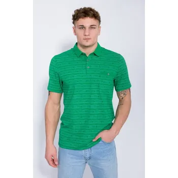 Pánská košile Polokošile krátký rukáv HROM zelená XXL