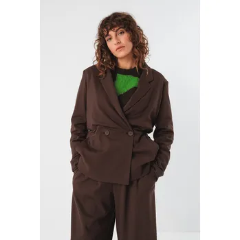 Dámské sako Sako SKFK Iratz 2B hnědé Velikost: 42