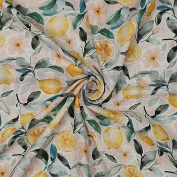 Galanterie Mušelín Citrónci (E) (Dvojitá gázovina digitisk)