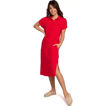 Dámské šaty Dámské šaty B222 - BEwear žlutá XXL