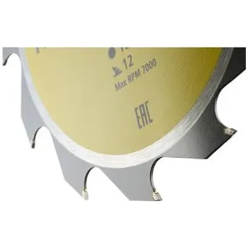 Brusný kotouč Stanley kotouč TCT/HM podélné řezy O 184 x 16 mm, 12 zubů