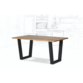 Jídelní stůl Wooded Jídelní stůl Austin z masivu DUB 190x90 cm